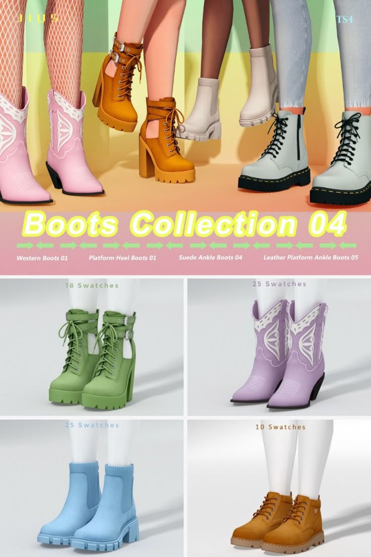 What are the top sims 4 boots for my Sims? Check out our list of must-have trendy styles!