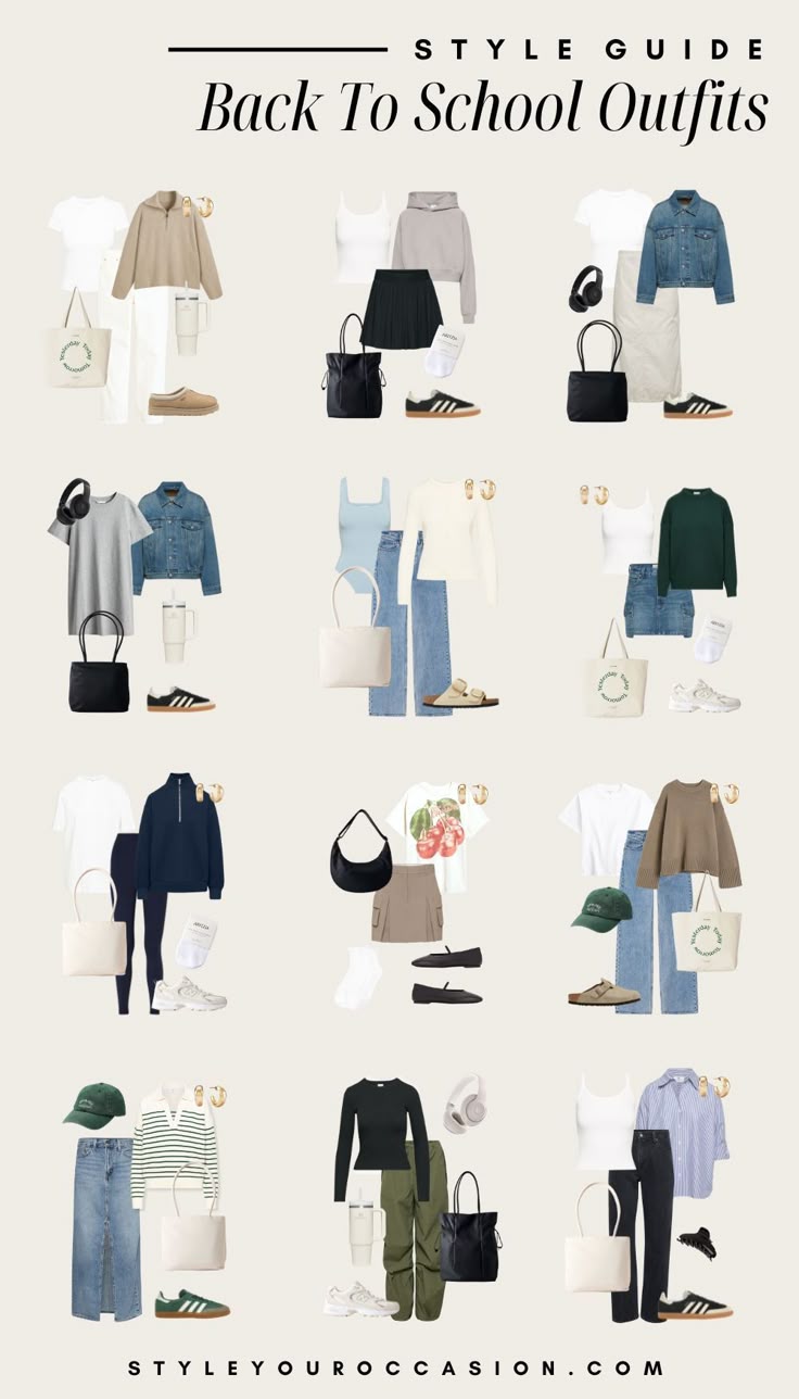 High school fashion 2024 ideas: Simple ways to look great for class!