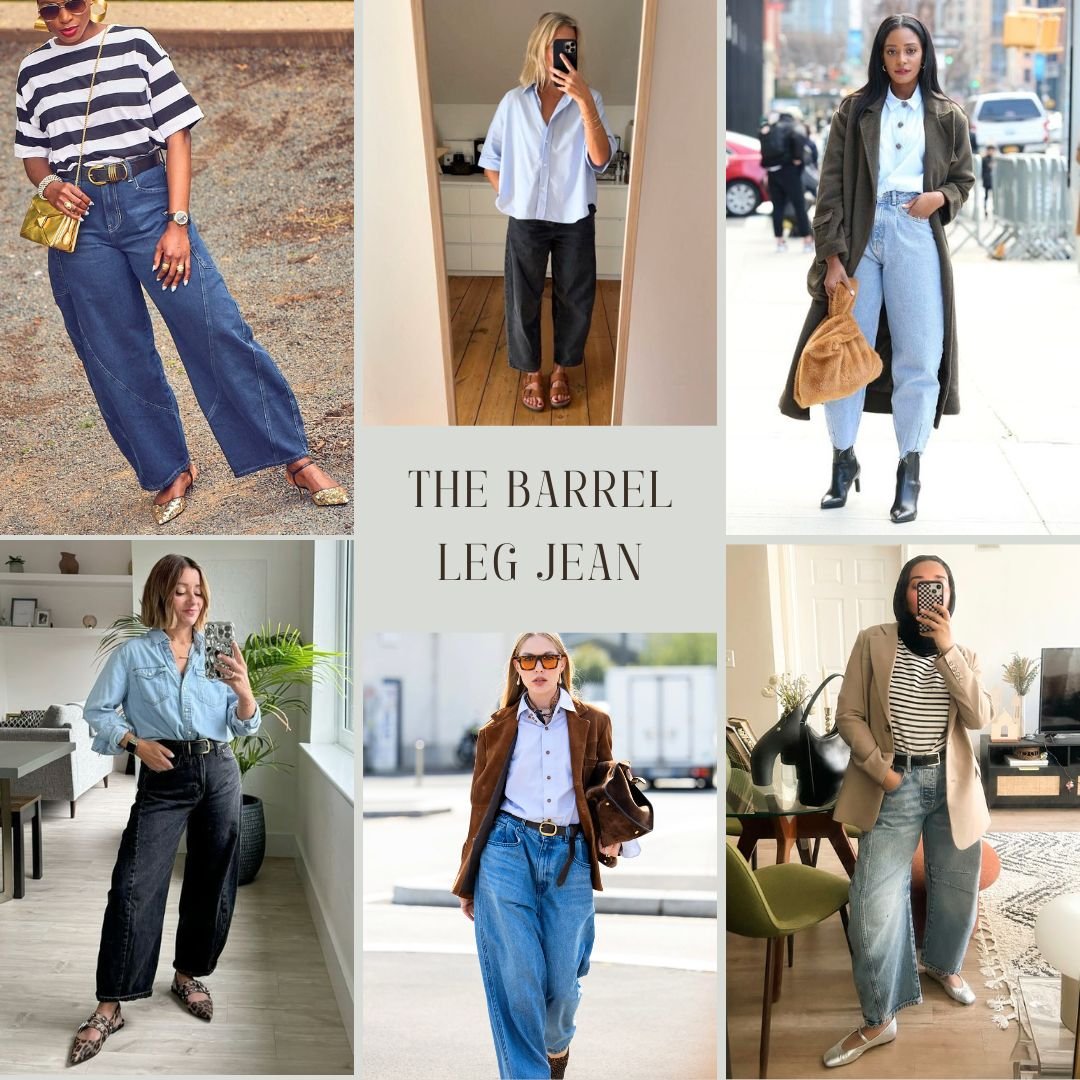Want to know how to wear barrel leg jeans? Follow these easy steps for a chic and modern outfit.