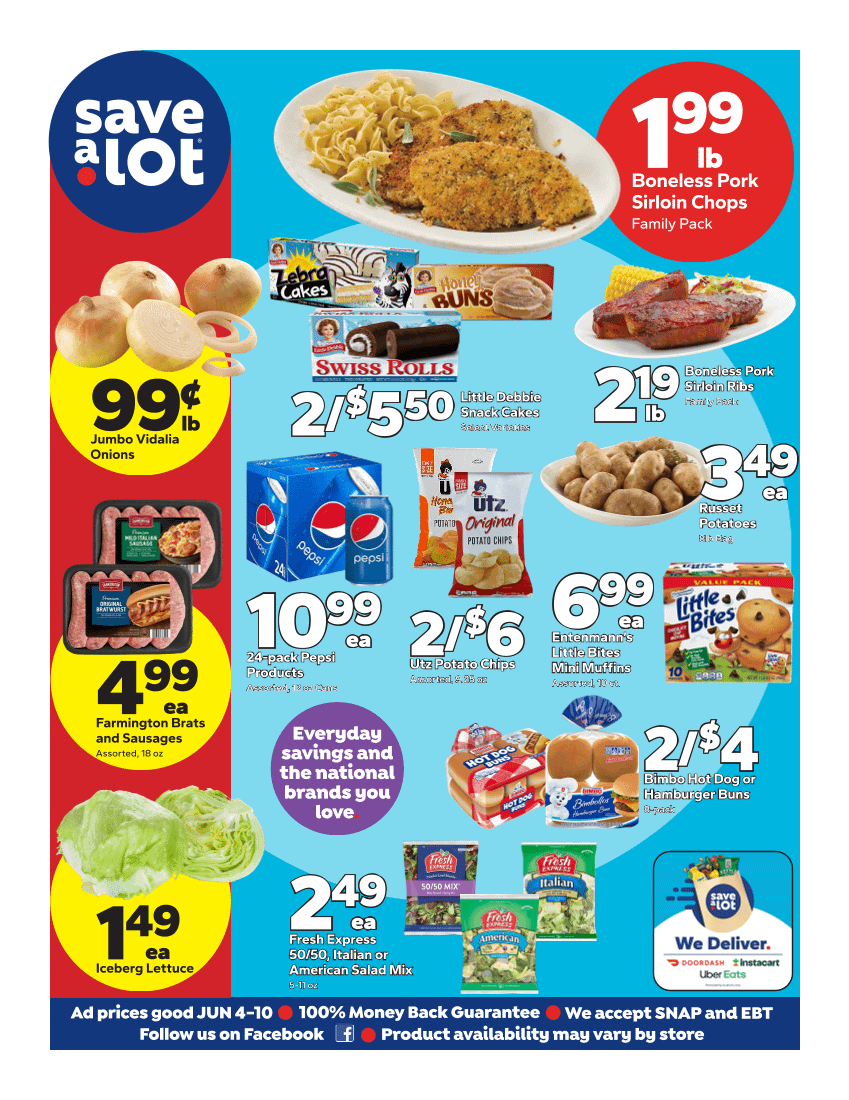 Whats inside the savealotweeklyad this week? Check out all the latest awesome grocery discounts.