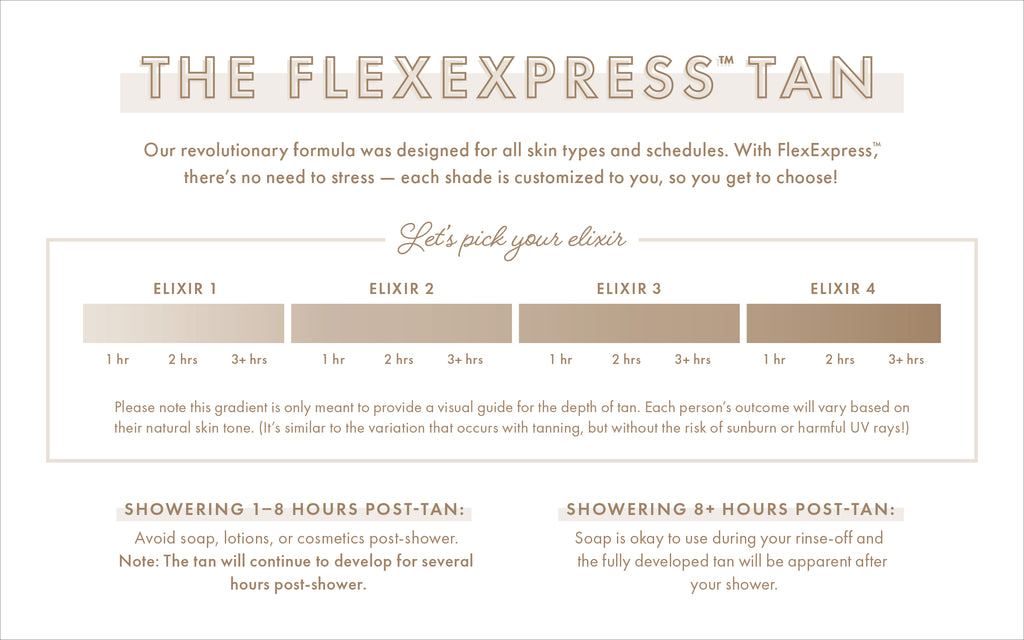 How do you pick the right sugared and bronzed tan levels? Get your perfect color with these easy tips!