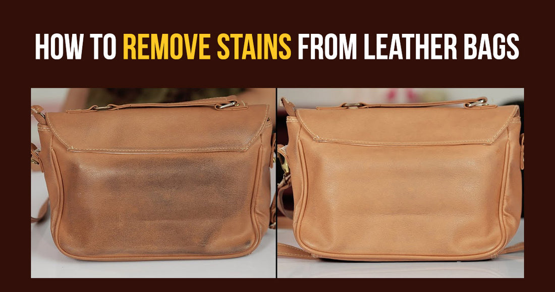 How to remove stain from leather bag effectively? These simple home remedies will save your purse.