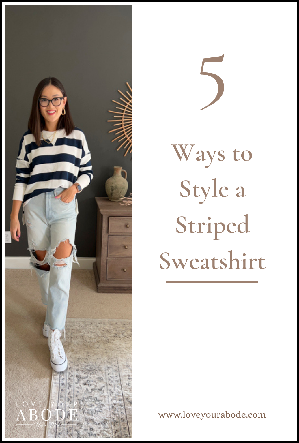 How to Style Ami Paris Striped Sweater? 5 Easy Outfit Ideas Everyone Can Copy!