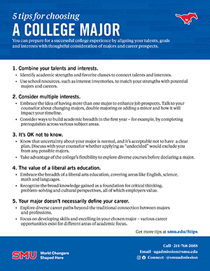 Southern Methodist University Majors Choice Tips: Find Your Best Academic Path