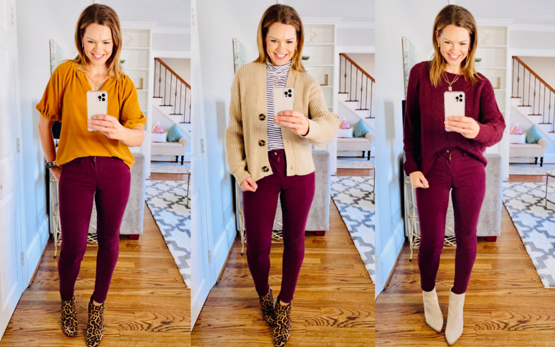 How to Wear Burgundy Pants Stylish Looks for Every Season