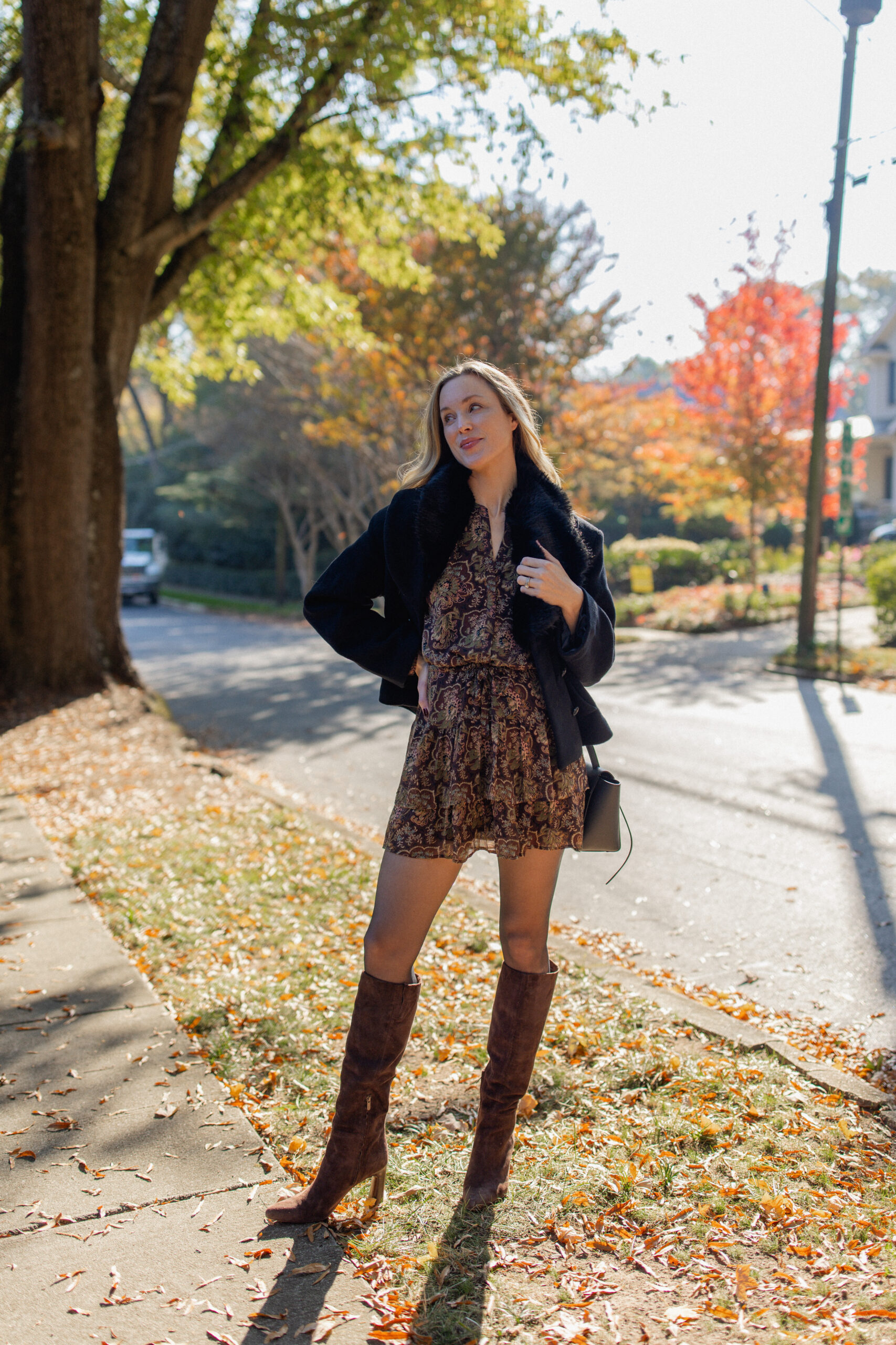 How To Style Long Boots With Dresses And Look Amazing Now