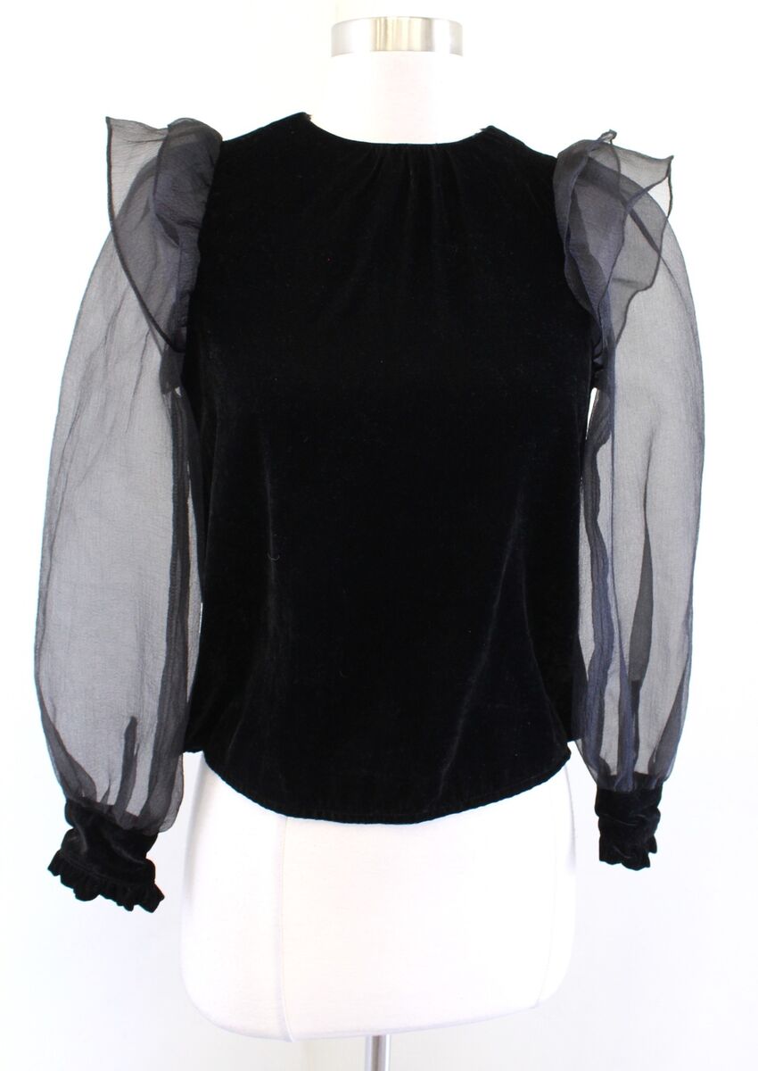 Where to shop for black sheer blouse Zara? Compare online stores now!