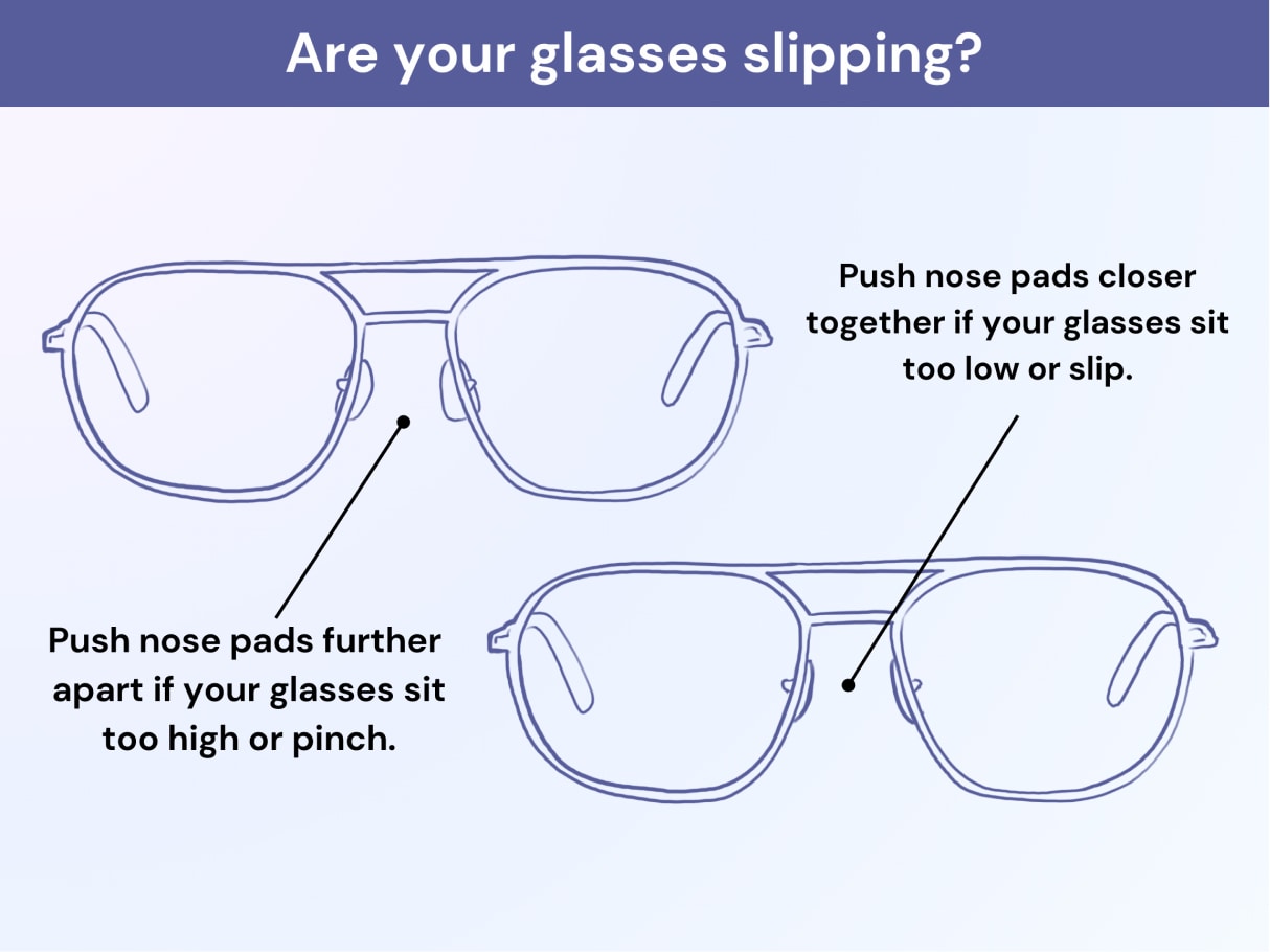 Stop glasses slide down nose: top 5 easy tips you can try now