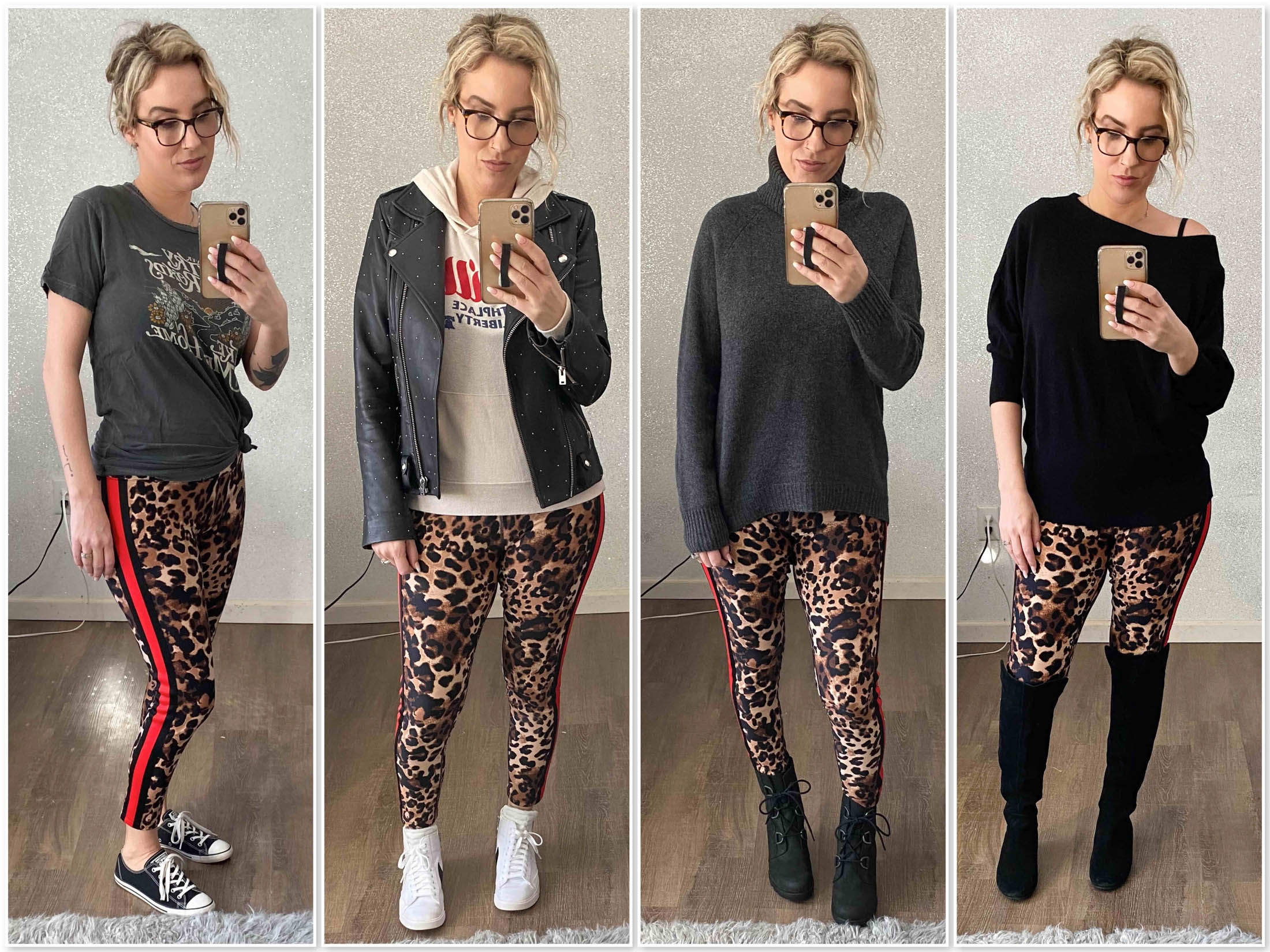 Animal Print Legging Outfits Best Ideas for Cool Casual Looks Now