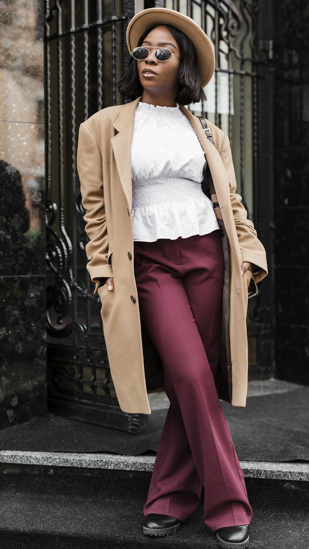 How to Wear Burgundy Pants Stylish Looks for Every Season