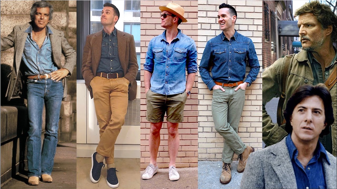 Blue Denim Shirt Combo Outfits: Simple Ways to Look Cool Today