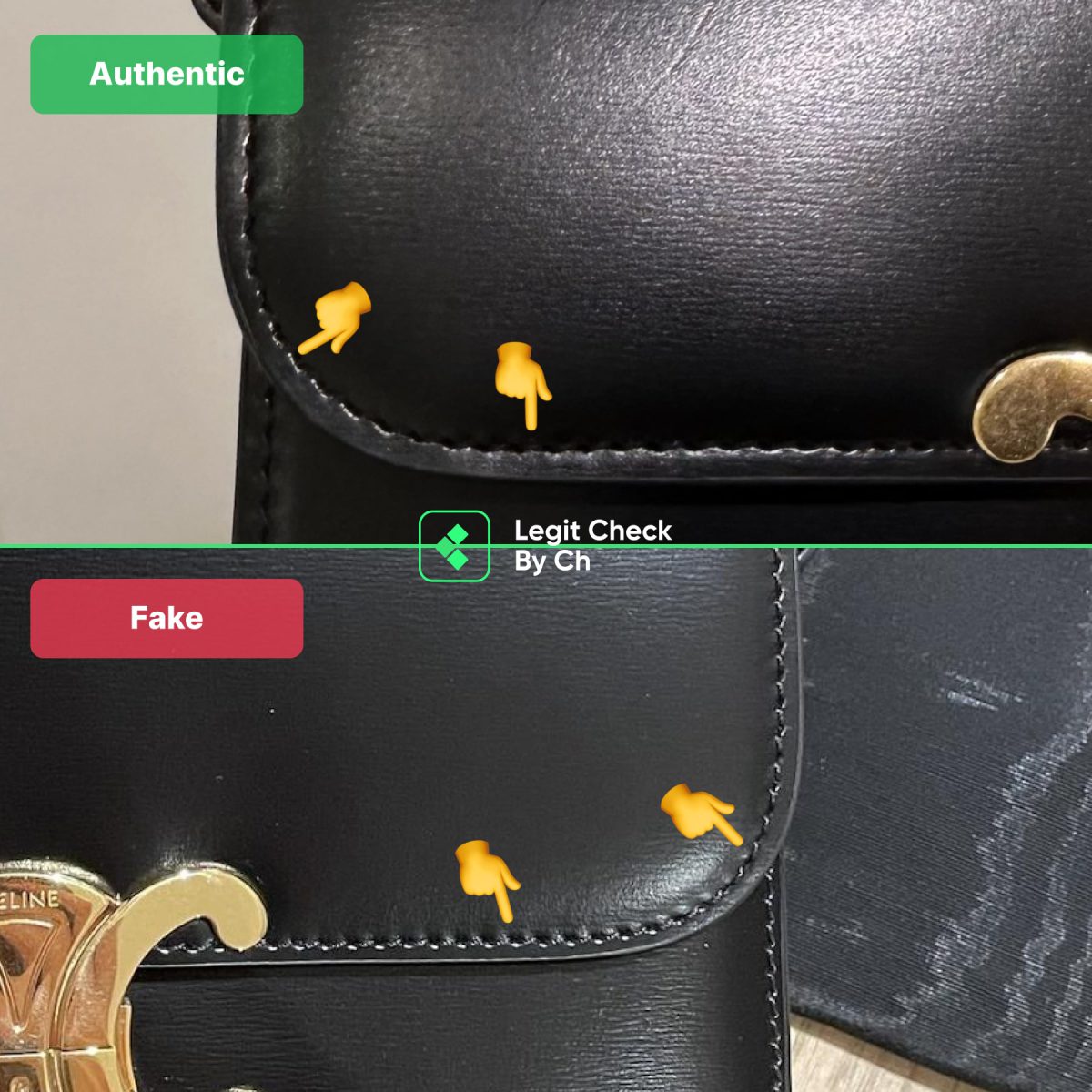 Is Your Celine Triomphe 04 Real Top Tips for Authentication Check