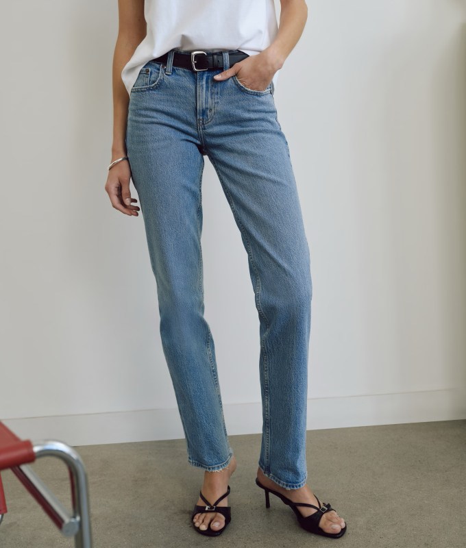 Choosing your size in 90s straight leg jeans Abercrombie avoid mistakes