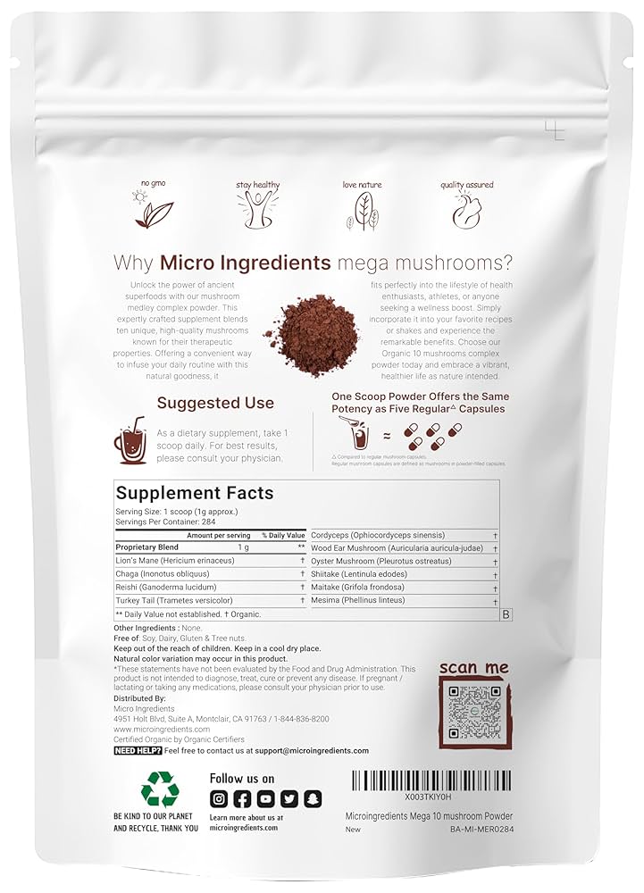 Mega Mushroom Powder Benefits vs Other Supplements? See Real Results