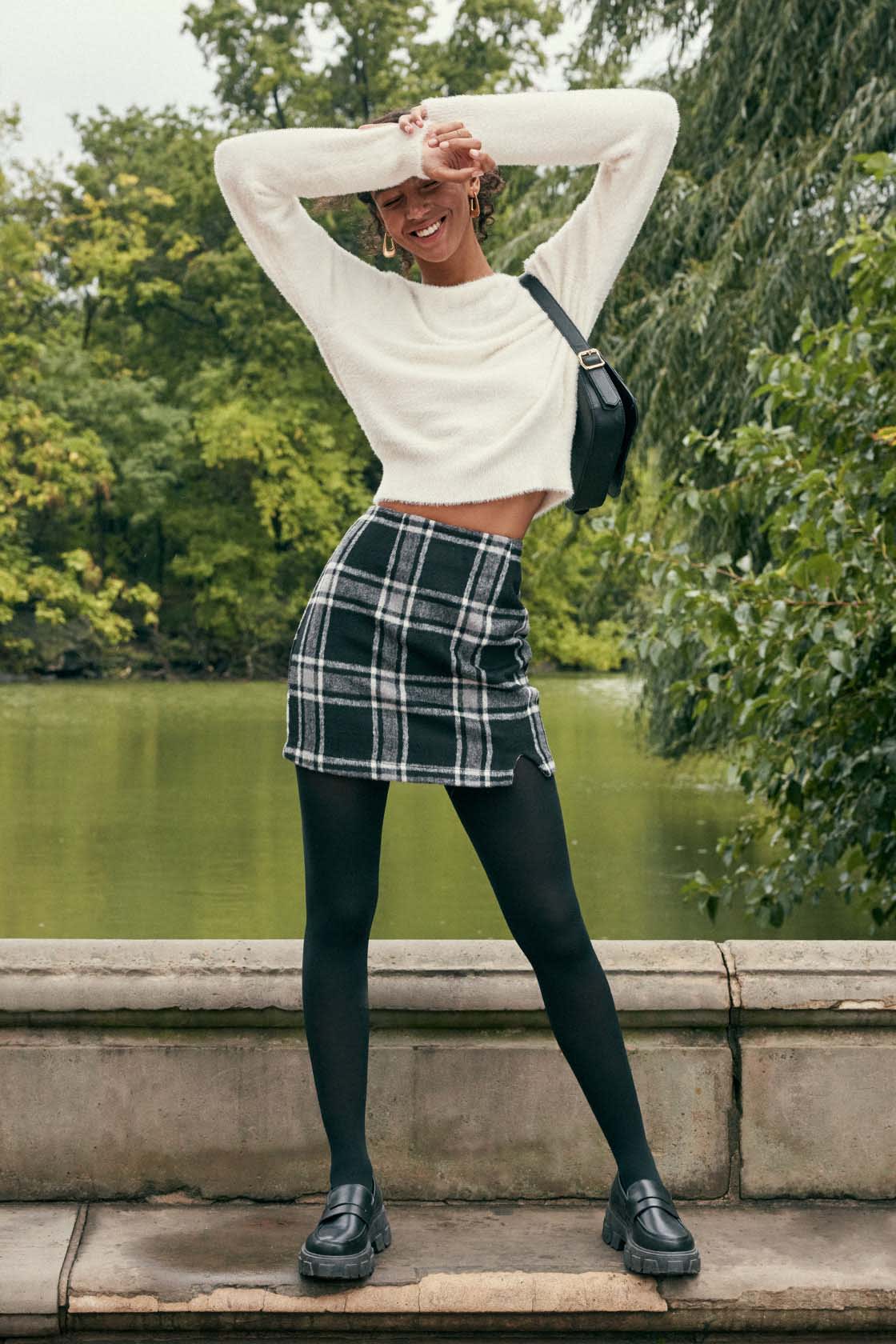 aesthetic checkered skirt outfit guide find your perfect match style
