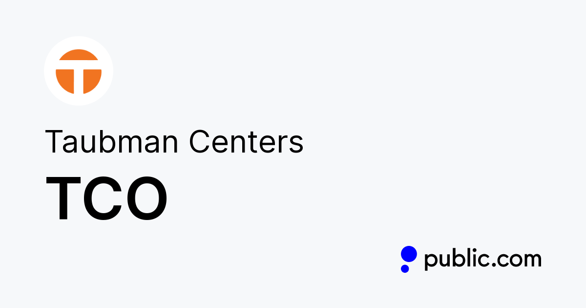 Need Taubman Centers stock symbol here is a quick simple guide