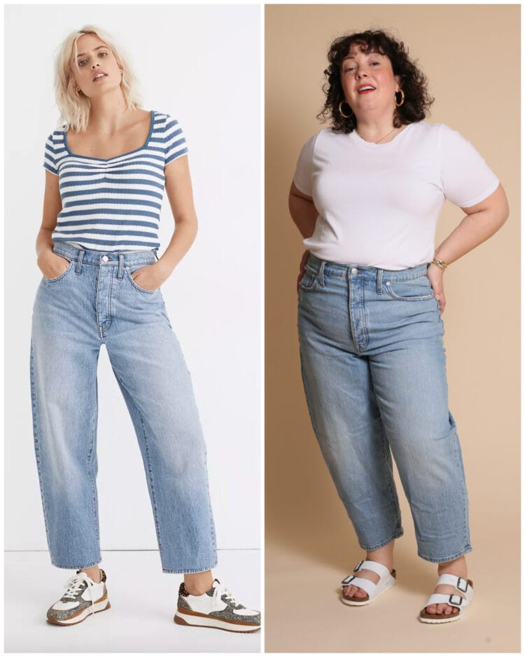 Madewell Balloon Jeans Fit Guide How to Size Them Right