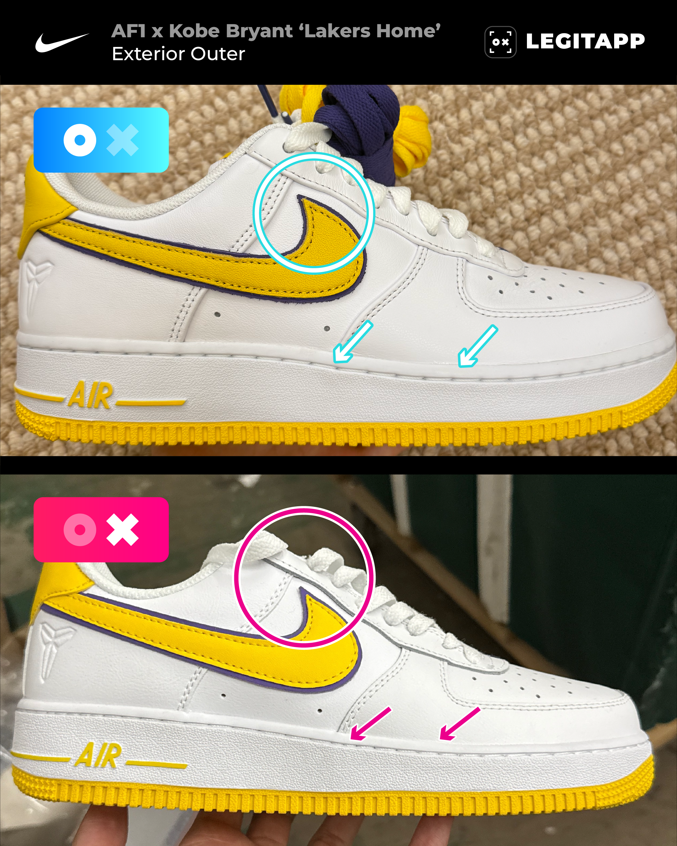 See kobes without nike swoosh how they look completely logo free